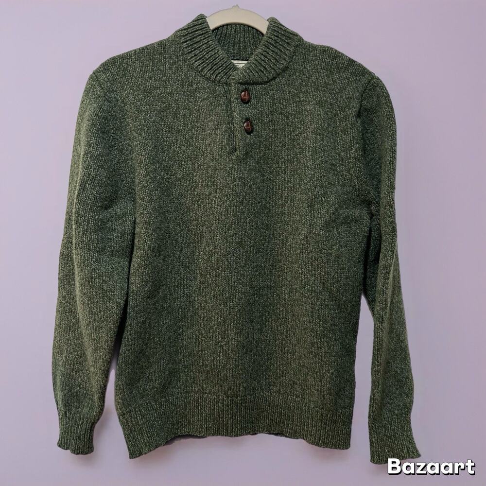 L.L. Bean Green Men's Sweater